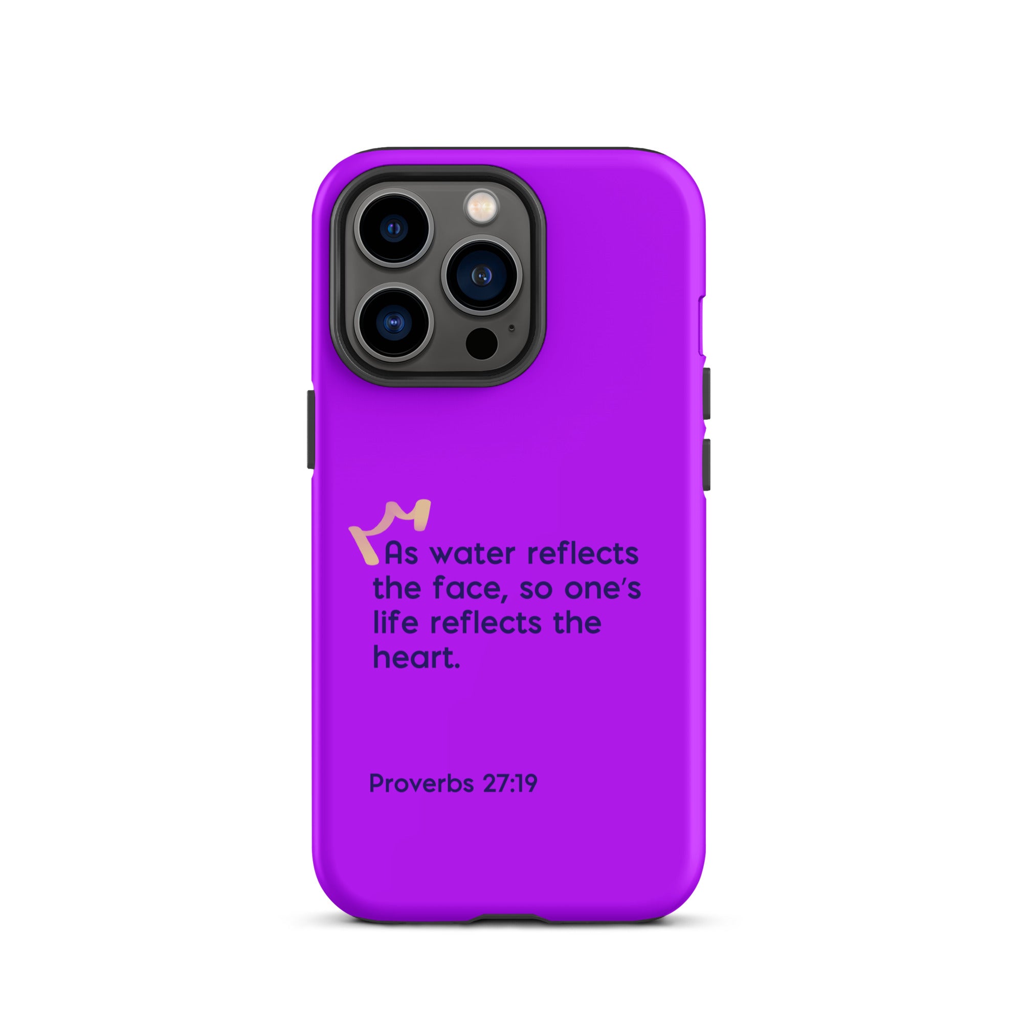 iPhone Case - Proverbs 27:19