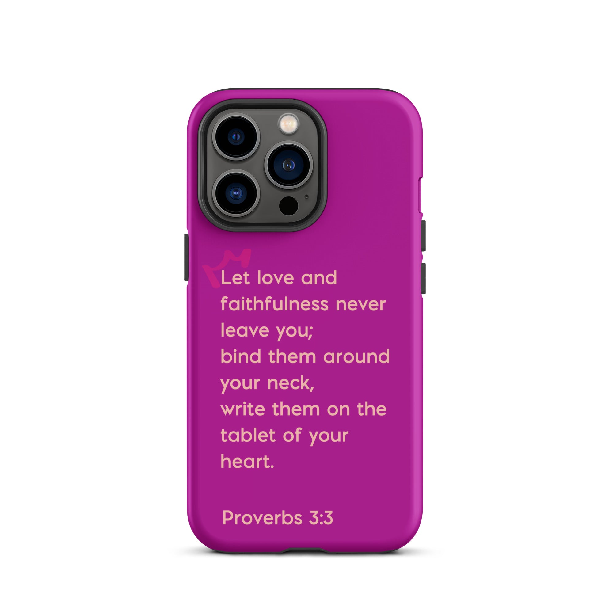 iPhone Case - Proverbs 3:3