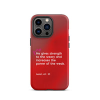 iPhone Case - Isaiah 40:29