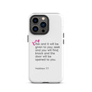 iPhone Case - Matthew 7:7