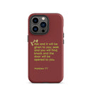 iPhone Case - Matthew 7:7