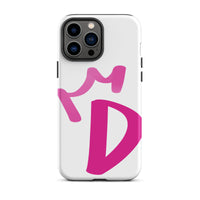 iPhone Case White - Letter D