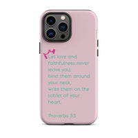 iPhone Case - Proverbs 3:3