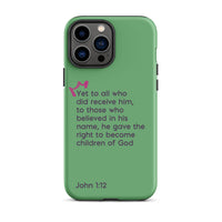 iPhone Case - John 1:12