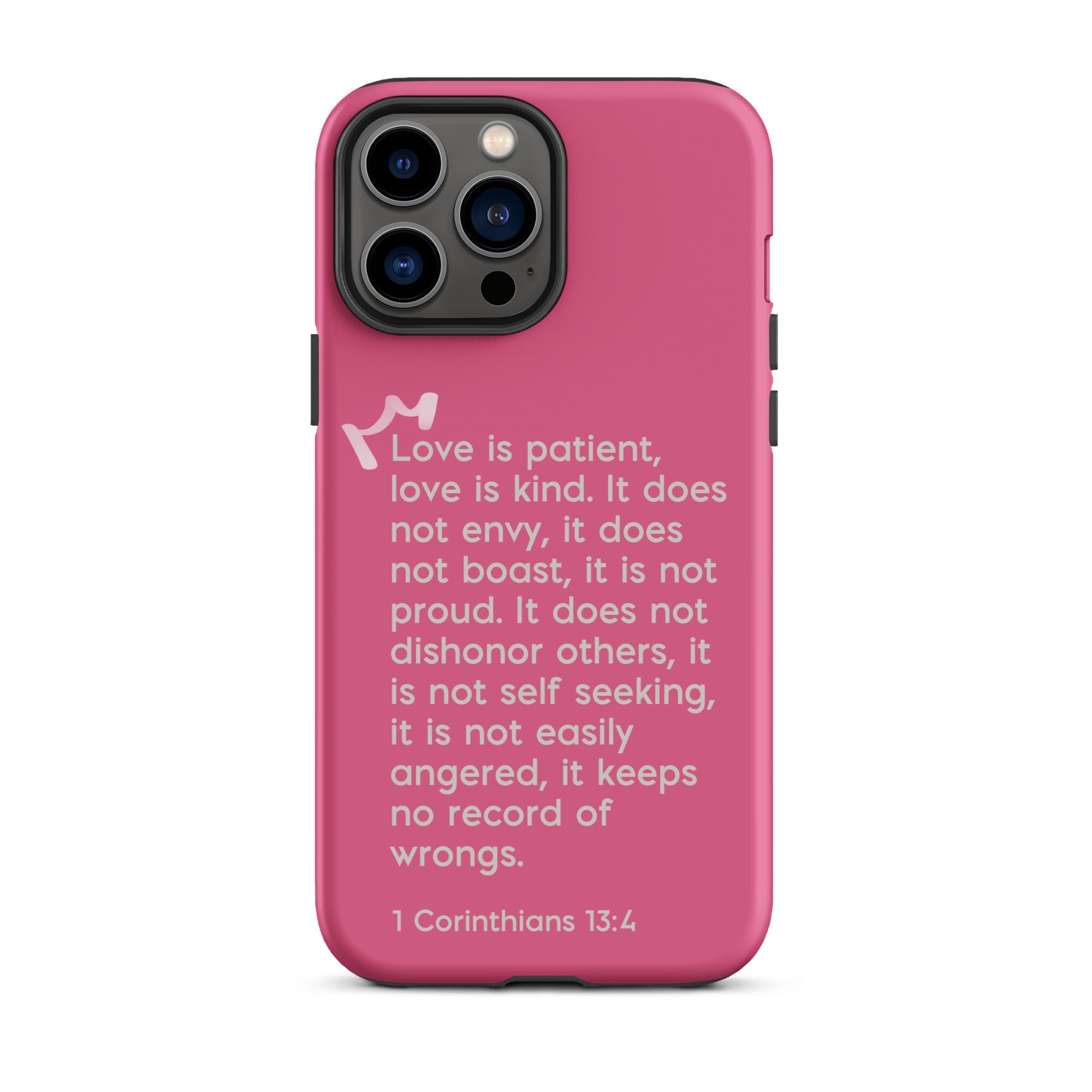 iPhone Case - 1 Corinthians 13:4