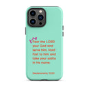 iPhone Case - Deuteronomy 10:20