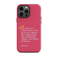 iPhone Case - Isaiah 9:6