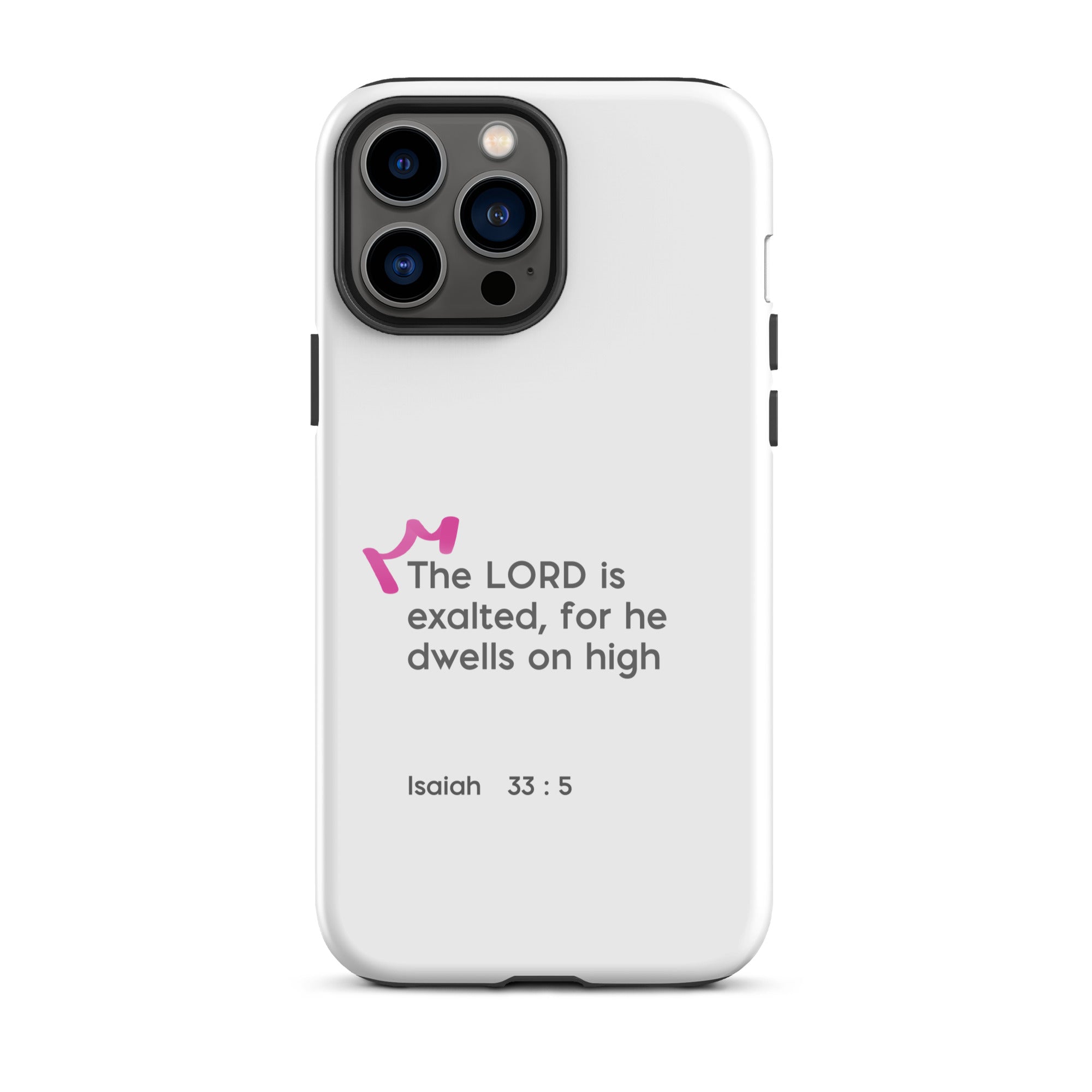 iPhone Case - Isaiah 33:5