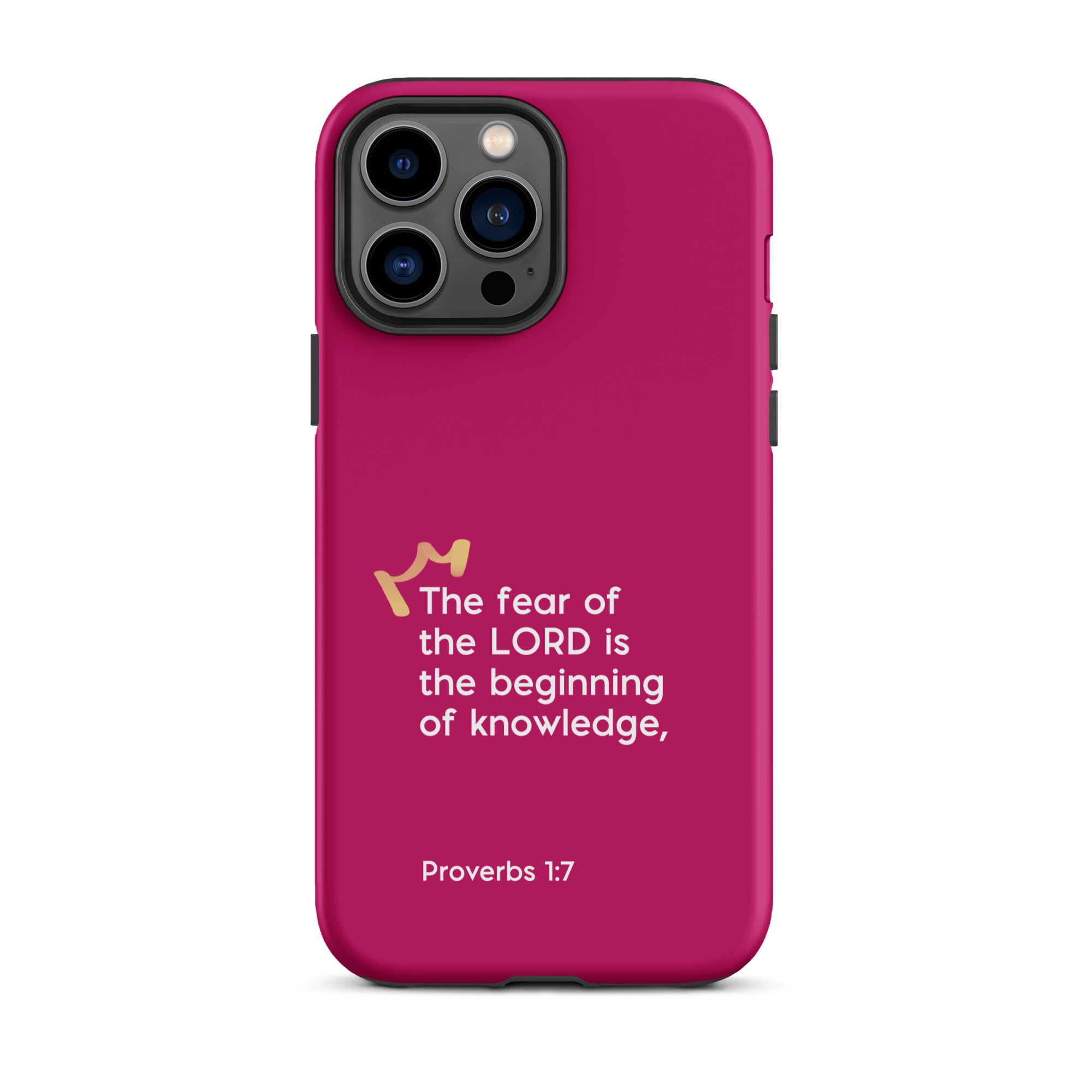 iPhone Case - Proverbs 1:7