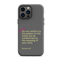 iPhone Case - Romans 12:2