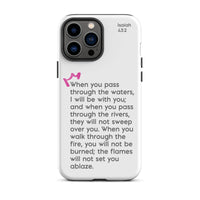 iPhone Case - Isaiah 43:2