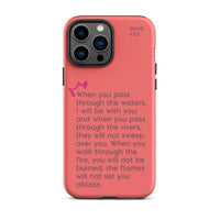 iPhone Case - Isaiah 43:2