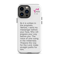 iPhone Case - Mark 1:2-3