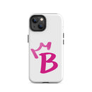 iPhone Case White - Letter B