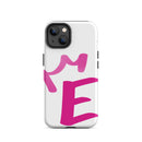 iPhone Case White - Letter E