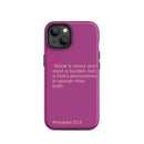 iPhone Case - Proverbs 27:3