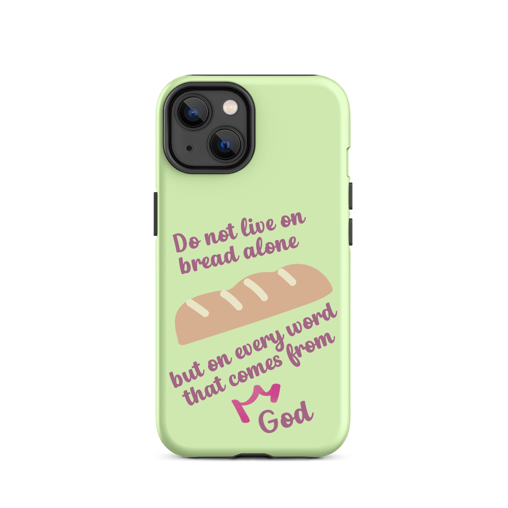 iPhone Case - Deuteronomy 8:3