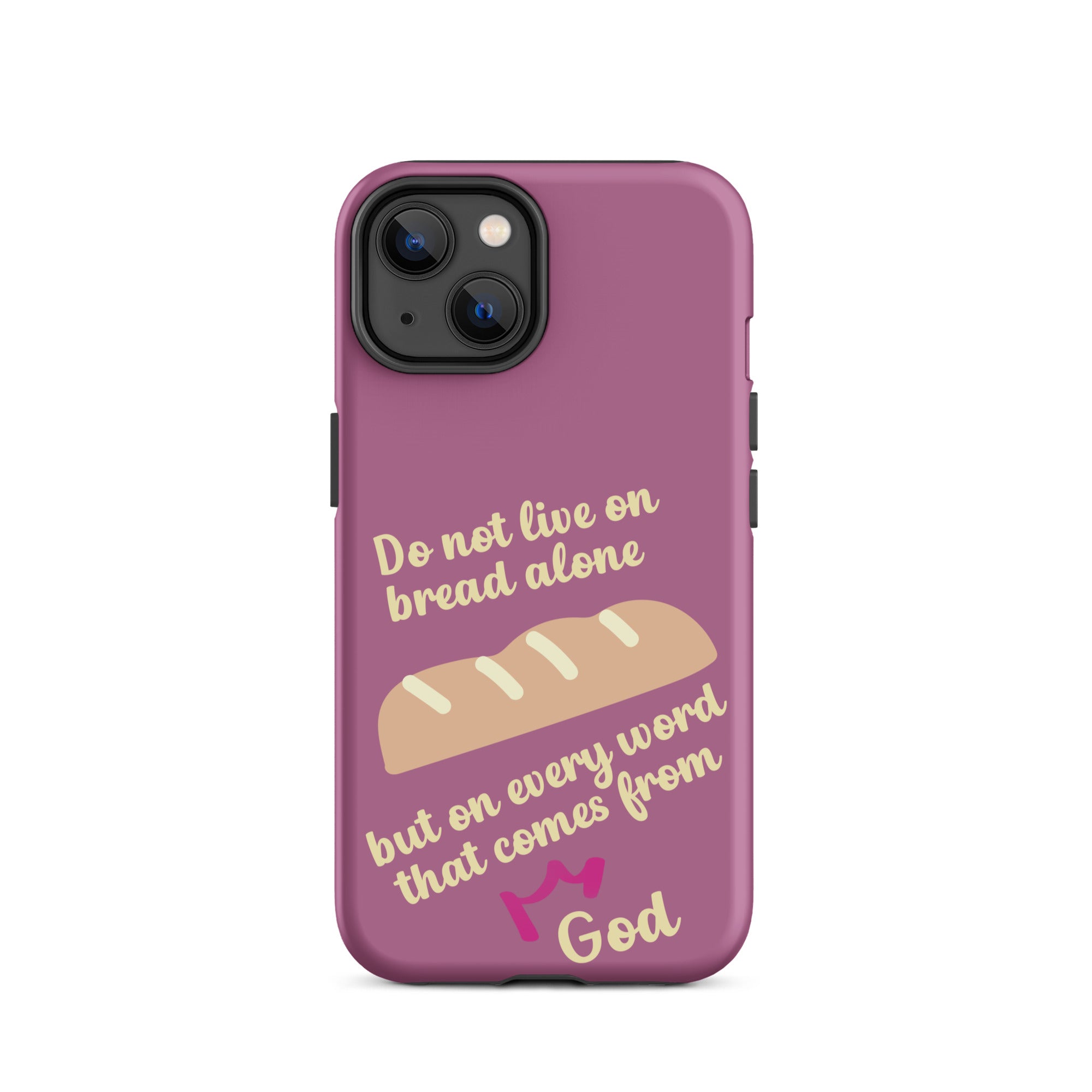 iPhone Case - Deuteronomy 8:3