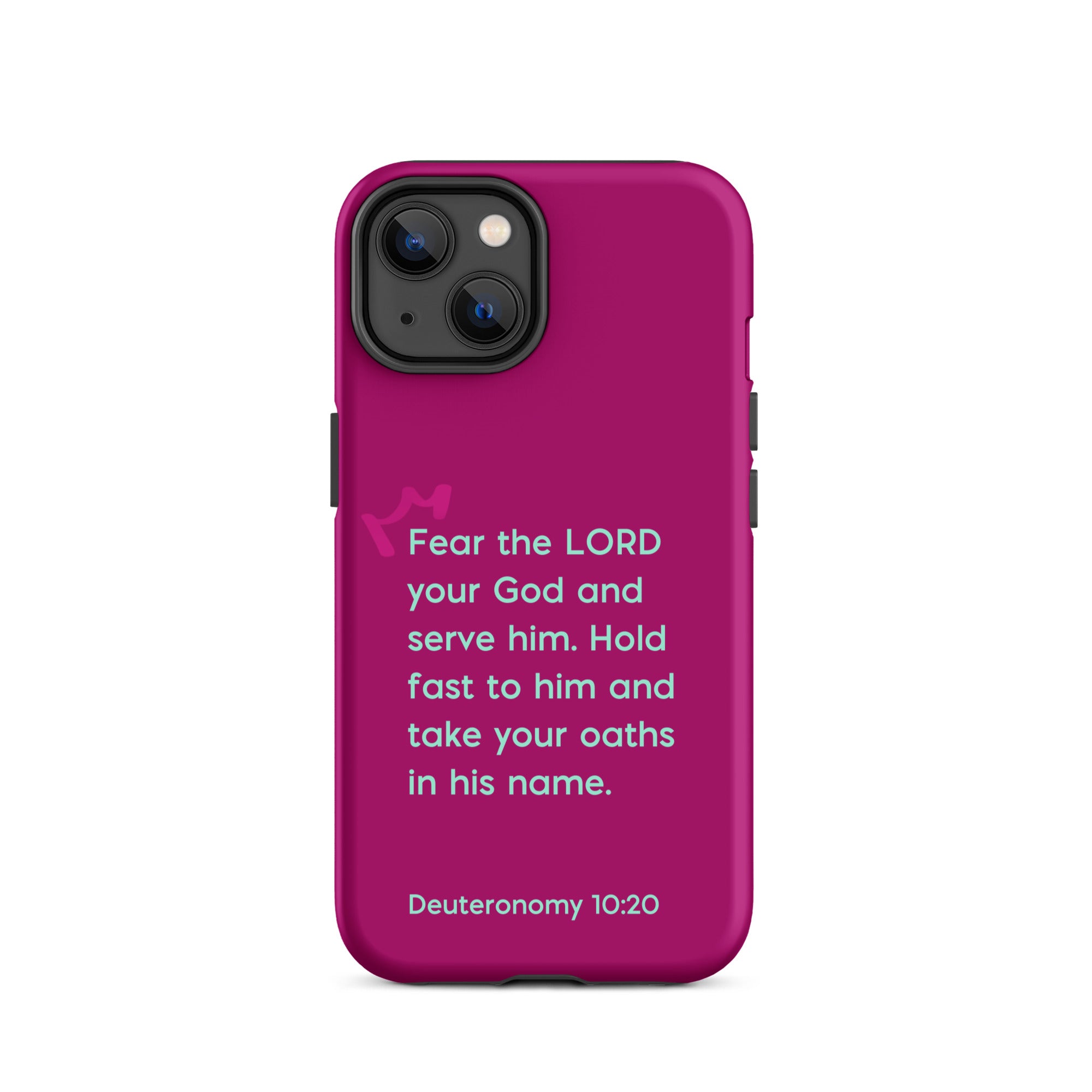 iPhone Case - Deuteronomy 10:20