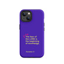 iPhone Case - Proverbs 1:7