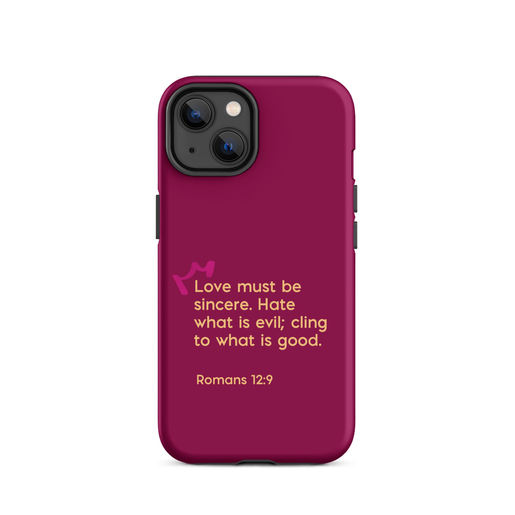 iPhone Case - Romans 12:9