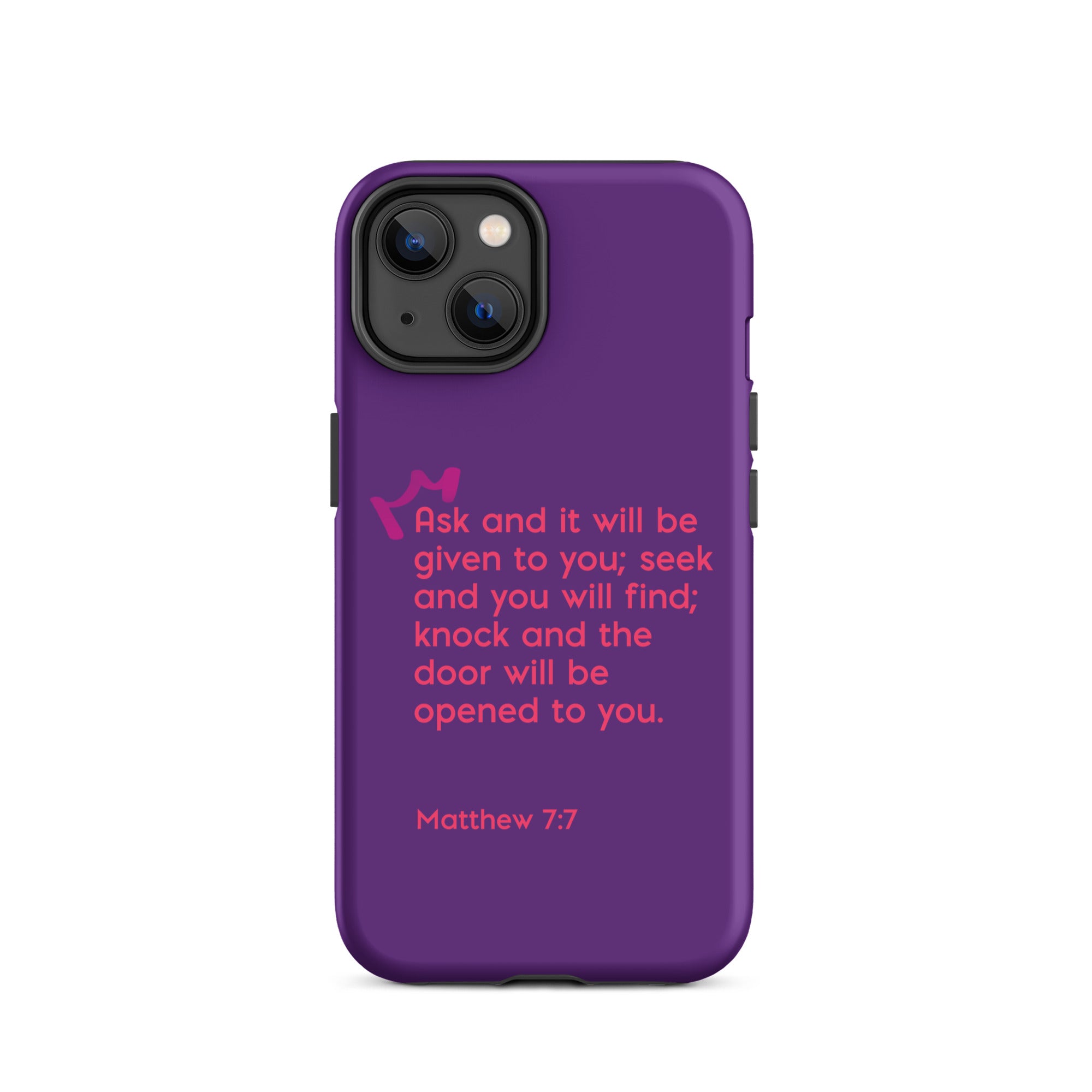 iPhone Case - Matthew 7:7