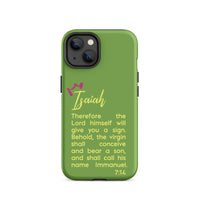 iPhone Case - Isaiah 7:34