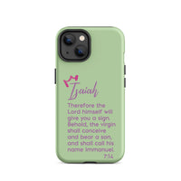 iPhone Case - Isaiah 7:34