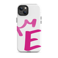 iPhone Case White - Letter E