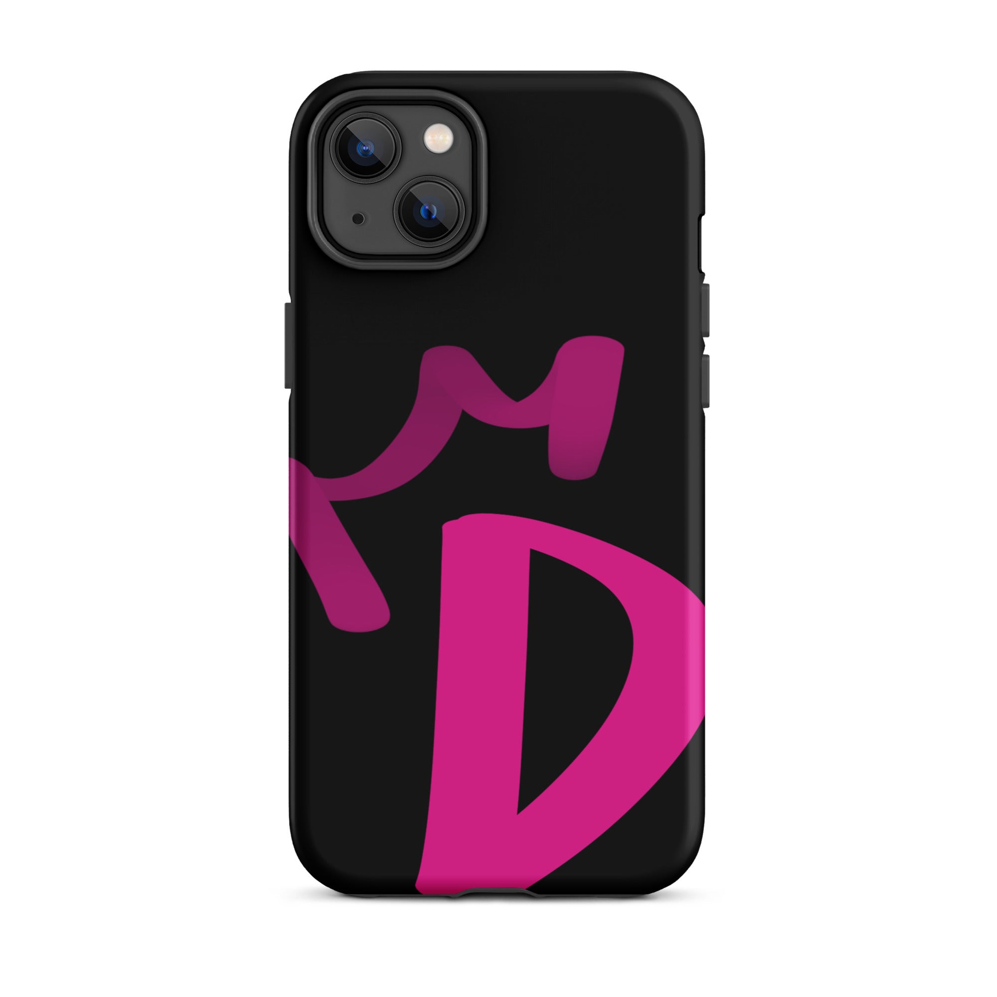 iPhone Case Black - Letter D