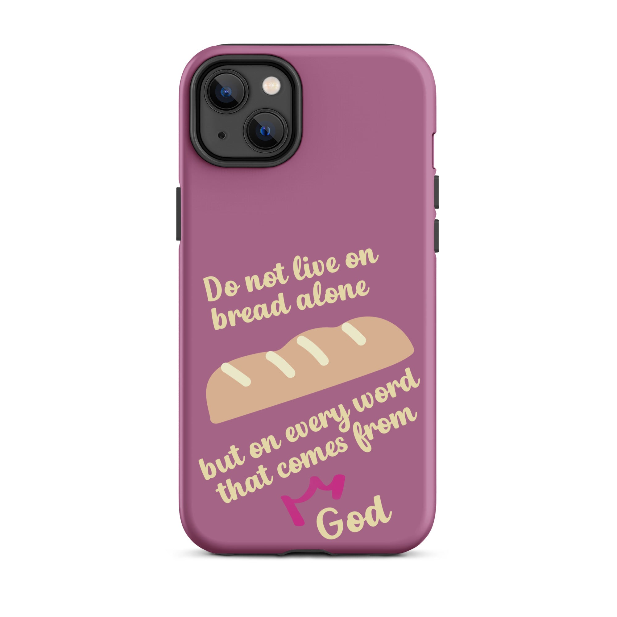 iPhone Case - Deuteronomy 8:3