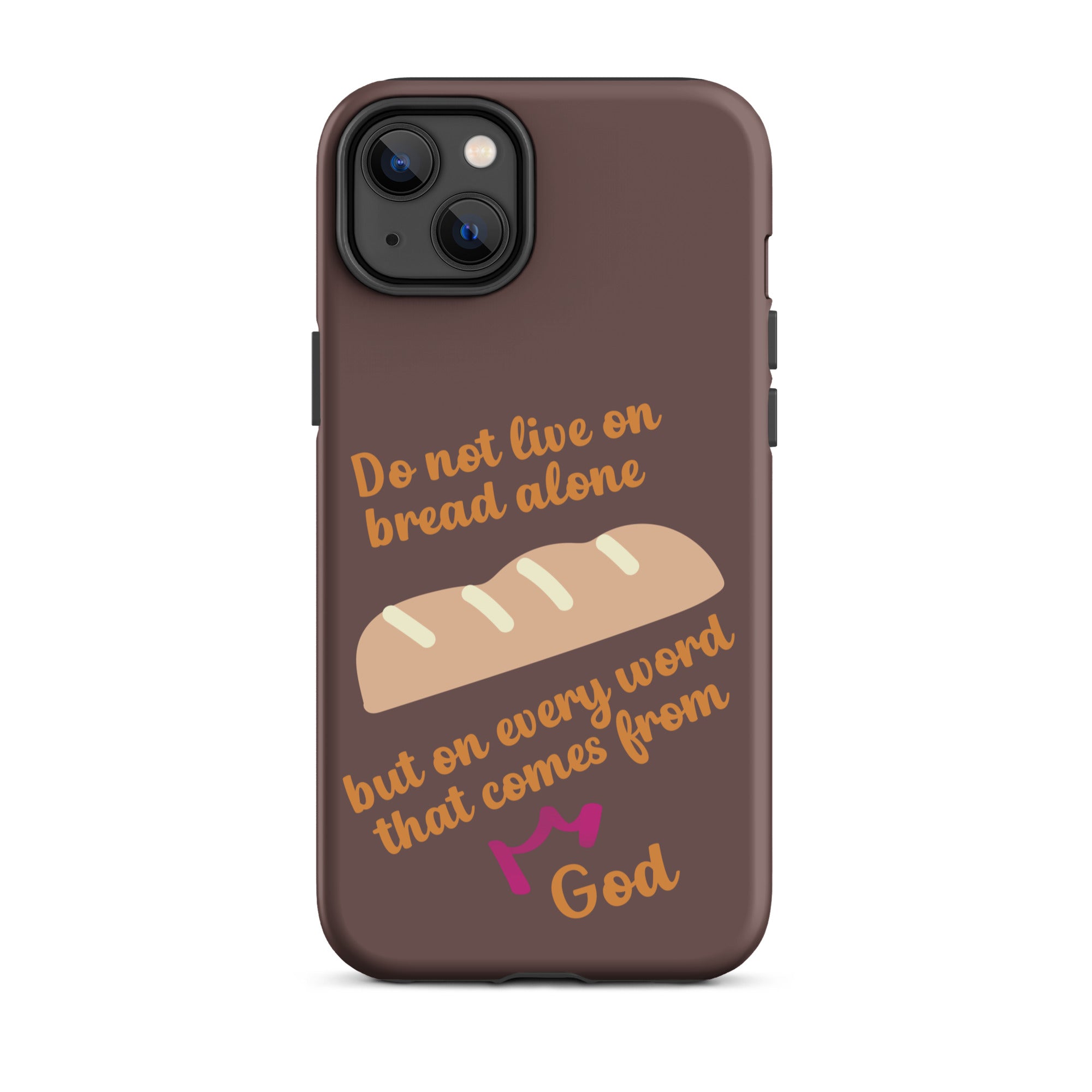 iPhone Case - Deuteronomy 8:3