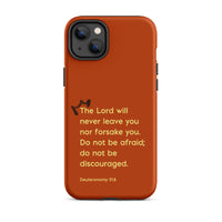 iPhone Case - Deuteronomy 31:8