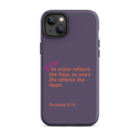 iPhone Case - Proverbs 27:19