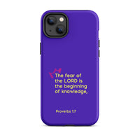 iPhone Case - Proverbs 1:7