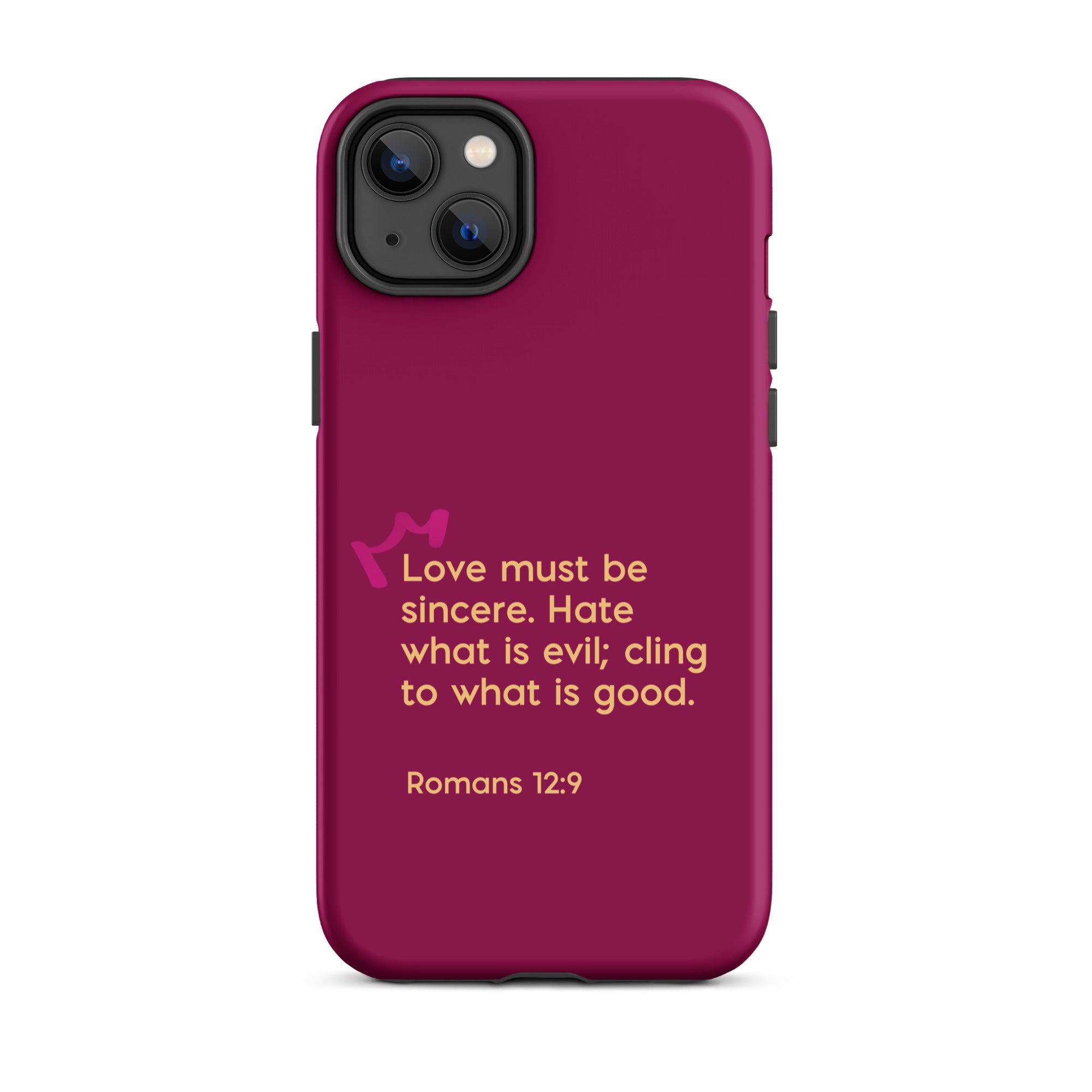 iPhone Case - Romans 12:9