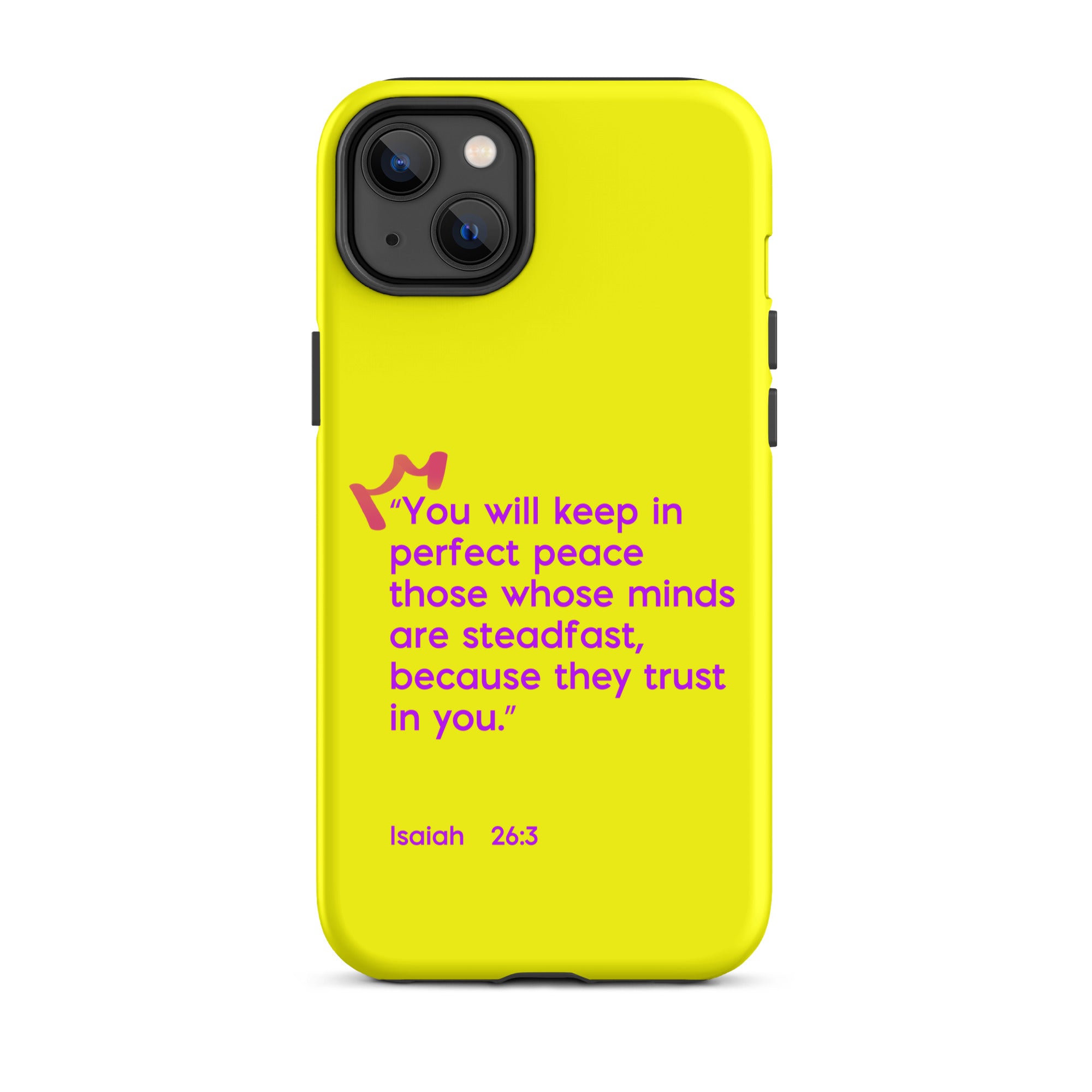 iPhone Case - Isaiah 26:3