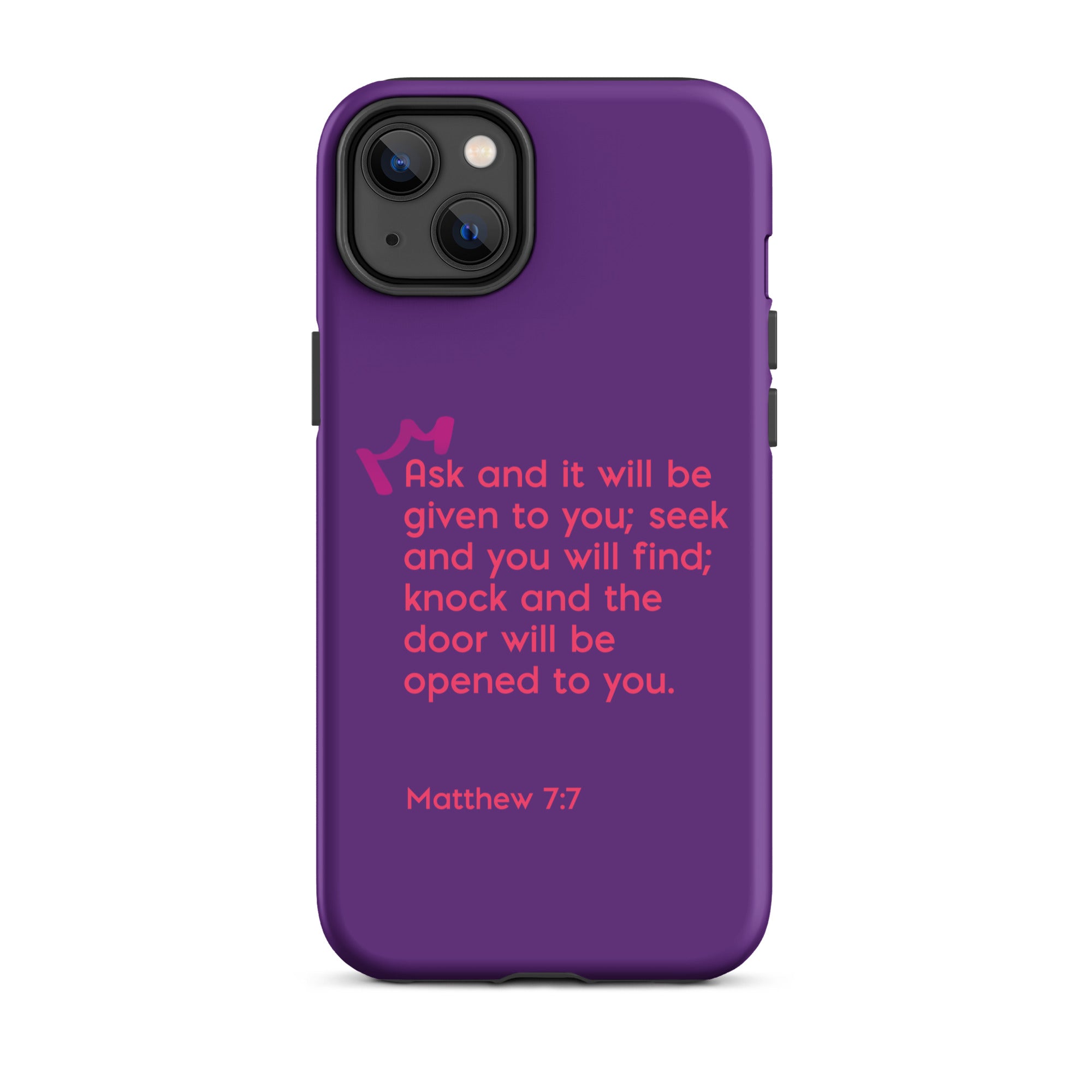 iPhone Case - Matthew 7:7