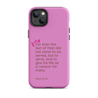 iPhone Case - Mark 18:45