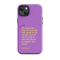 iPhone Case - Mark 18:45