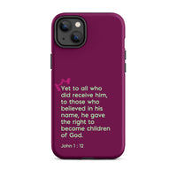 iPhone Case - John 1:12