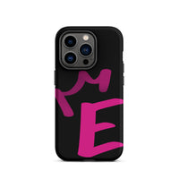 iPhone Case Black - Letter E