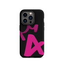 iPhone Case Black - Letter A