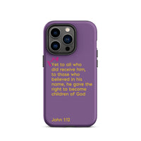 iPhone Case - John 1:12