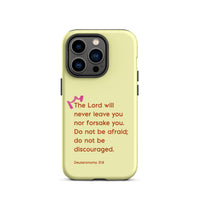 iPhone Case - Deuteronomy 31:8