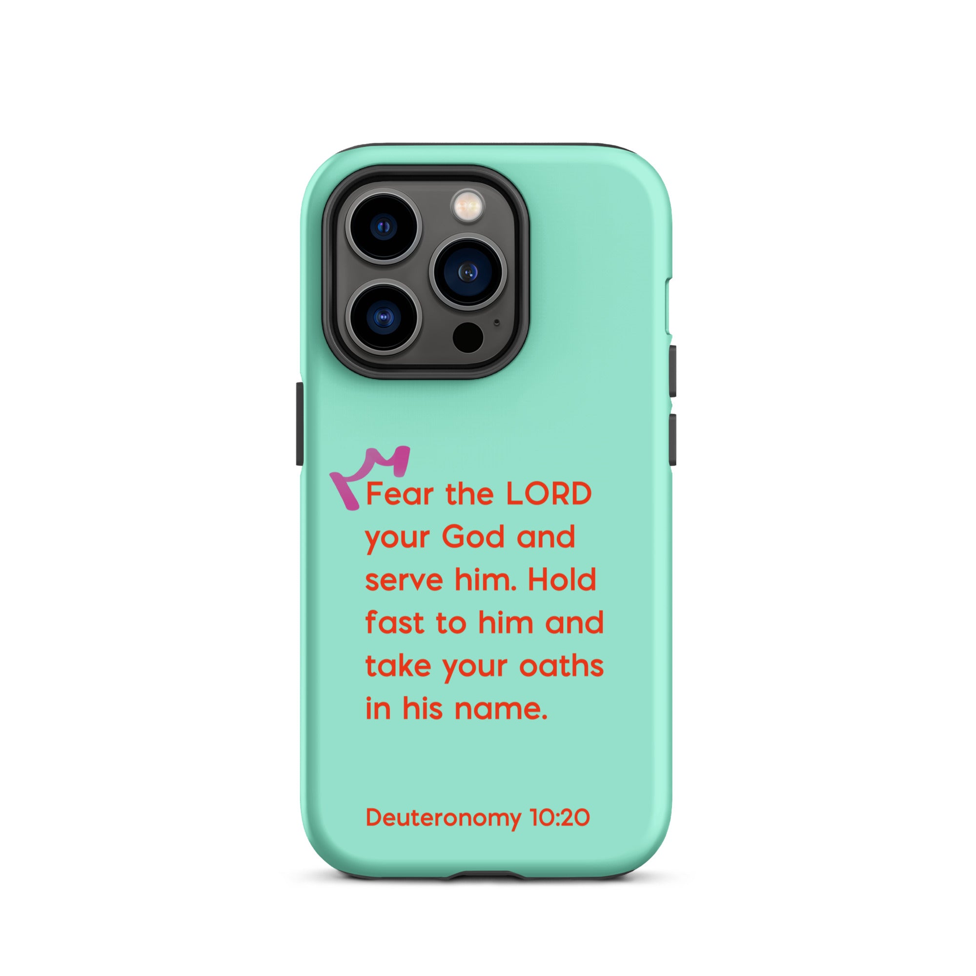 iPhone Case - Deuteronomy 10:20