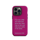 iPhone Case - Deuteronomy 10:20