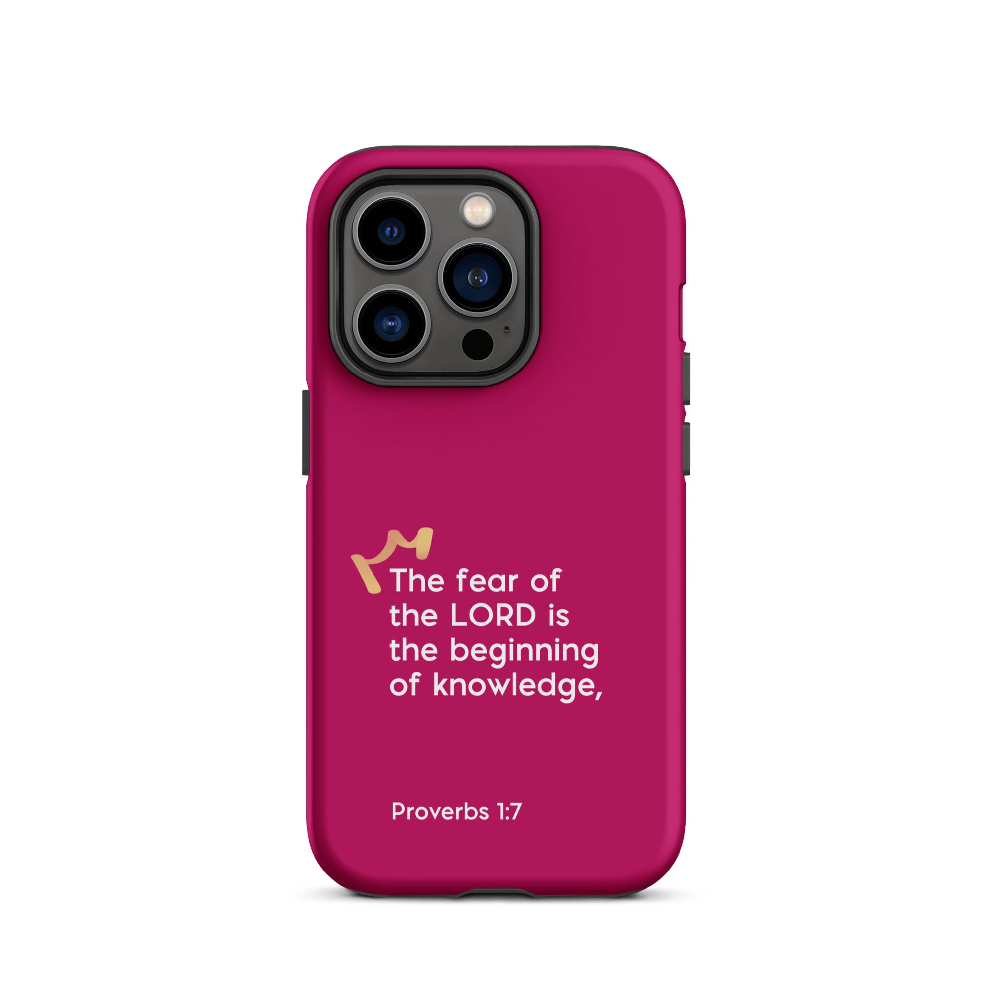 iPhone Case - Proverbs 1:7