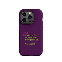 iPhone Case - Romans 8:31