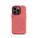 iPhone Case - Isaiah 43:2